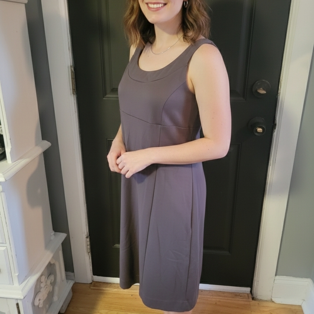 New York & Company Chocolate Midi Dress